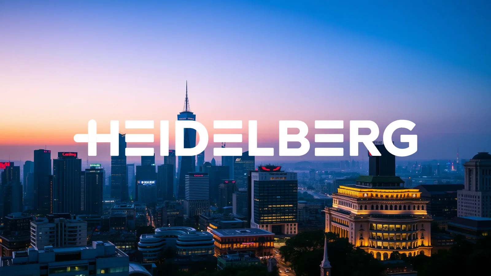 Heidelberger Druckmaschinen Stock